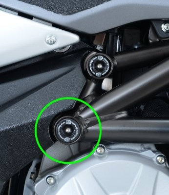 Lower Trellis Frame Plug for MV Agusta F3 675/800 '12-,Brutale 675/800 '12-, Rivale '14- & Brutale 800 RR '18- Main image