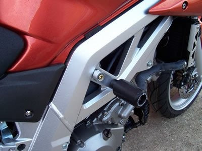 Crash Protectors - Classic Style for K3-K5 SV1000 models: naked (unfaired) / bikini fairing and fully faired Main image