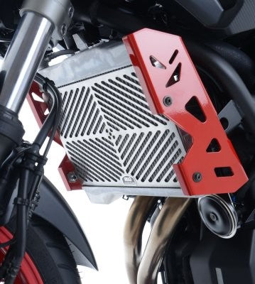Stainless Steel Radiator Guard for Fantic Caballero 700 '23-, Yamaha MT07 '14-, MT-07 (FZ-07) Motocage '15-, XSR700 '16- and Tracer 700 '16-'20 (FJ-07) models