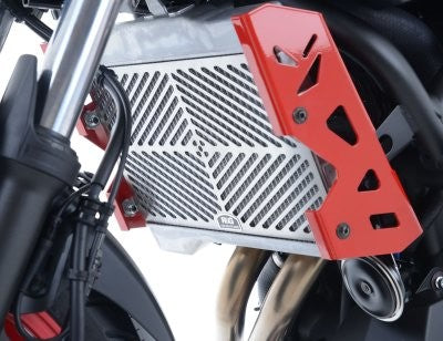 Stainless Steel Radiator Guard for Fantic Caballero 700 '23-, Yamaha MT07 '14-, MT-07 (FZ-07) Motocage '15-, XSR700 '16- and Tracer 700 '16-'20 (FJ-07) models