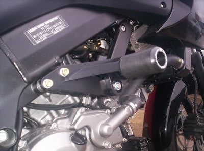 Crash Protectors - Classic Style for  Suzuki DV650 V-Strom. Secondary image