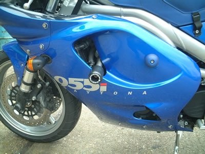 Crash Protectors - Classic Style for Triumph Daytona 955i, 595 and T595