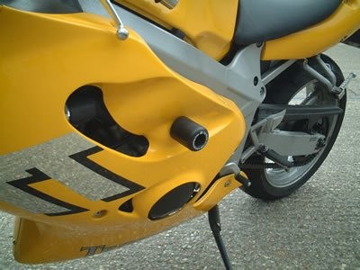 Crash Protectors - Classic Style for Triumph TT600 Secondary image