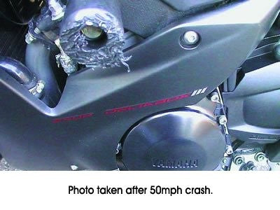 Crash Protectors - Classic Style for Yamaha YZF-R1 '02 - '03