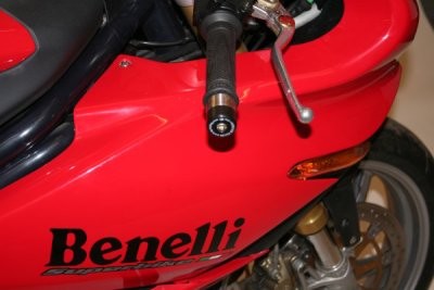 Bar End Sliders for Ducati 748/899/916/959/996/998/1098/1198/1199/1299 Panigale, Suzuki GSX-S750 '18, Benelli Tornado Novecento TRE. & Vortex bars