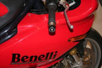 Bar End Sliders for Ducati 748/899/916/959/996/998/1098/1198/1199/1299 Panigale, Suzuki GSX-S750 '18, Benelli Tornado Novecento TRE. & Vortex bars