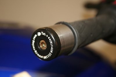 Bar End Sliders for Suzuki DL650/DL1000 models, DL 1000XT V-STROM '17- & V-Strom 1050XT '20-. Main image