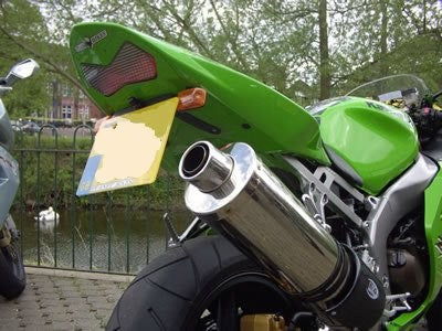 Tail Tidy for Kawasaki ZX6R ('03-'04), Z750 ('04-'0 Main image