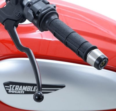 Bar End Sliders for Ducati Scrambler (800) '15-, Urban Enduro '15-'17, Desert Sled '18-, Ducati Scrambler Street Classic '18- & Suzuki V-Strom 1050 '20- Main image