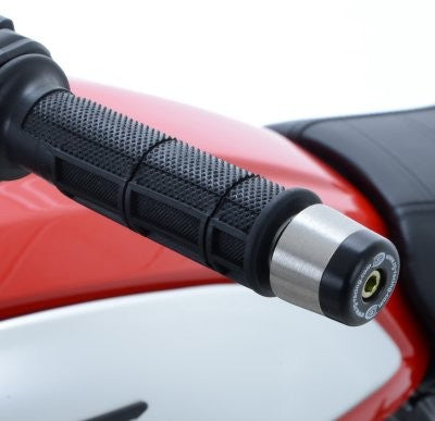 Bar End Sliders for Ducati Scrambler (800) '15-, Urban Enduro '15-'17, Desert Sled '18-, Ducati Scrambler Street Classic '18- & Suzuki V-Strom 1050 '20-
