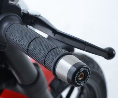 Bar End Sliders for Ducati Scrambler (800) '15-, Urban Enduro '15-'17, Desert Sled '18-, Ducati Scrambler Street Classic '18- & Suzuki V-Strom 1050 '20-
