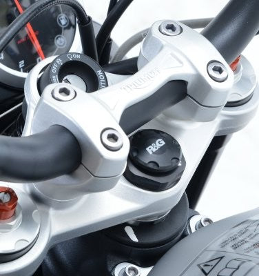 Top Yoke Cap for Triumph Street Triple RX 2015- Triumph Street Triple RS 765 '17-, Street Triple 765 RX '26-,  Kawasaki Ninja H2 & H2R '15- '24 & Kawasaki ZH2 '20- '24 models.