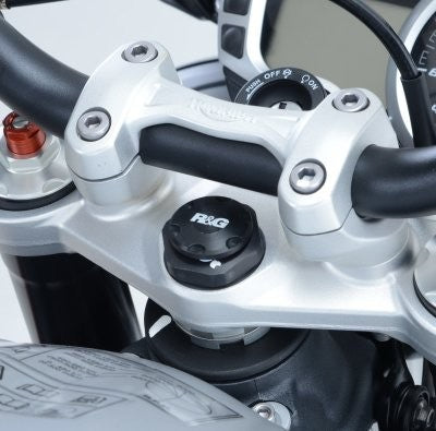Top Yoke Cap for Triumph Street Triple RX 2015- Triumph Street Triple RS 765 '17-, Street Triple 765 RX '26-,  Kawasaki Ninja H2 & H2R '15- '24 & Kawasaki ZH2 '20- '24 models.