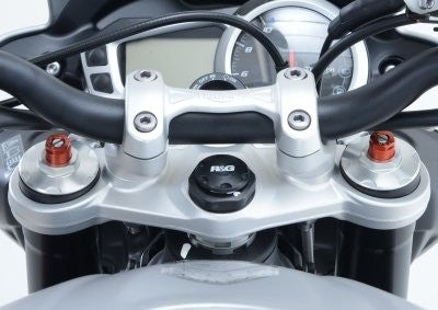 Top Yoke Cap for Triumph Street Triple RX 2015- Triumph Street Triple RS 765 '17-, Street Triple 765 RX '26-,  Kawasaki Ninja H2 & H2R '15- '24 & Kawasaki ZH2 '20- '24 models.