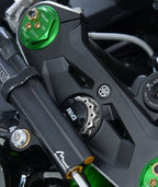 Top Yoke Cap for Triumph Street Triple RX 2015- Triumph Street Triple RS 765 '17-, Street Triple 765 RX '26-,  Kawasaki Ninja H2 & H2R '15- '24 & Kawasaki ZH2 '20- '24 models.