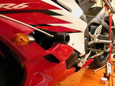 Crash Protectors - Classic Style for Yamaha YZF-R6 UPPERS '06-'13 Main image