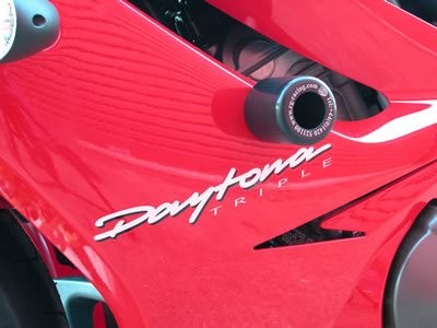 Crash Protectors - Classic Style for Triumph 675 Daytona '06-'12