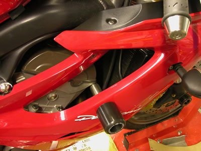 Crash Protectors - Classic Style for Triumph 675 Daytona '06-'12