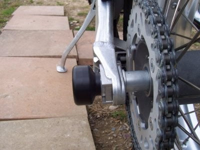 Swingarm Protectors for the Aprilia Shiver, Shiver 900 '17-22 , Dorsoduro 750 '08, SVX450 & SXV550.