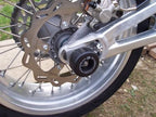 Swingarm Protectors for the Aprilia Shiver, Shiver 900 '17-22 , Dorsoduro 750 '08, SVX450 & SXV550.
