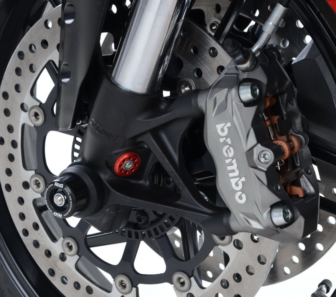 Fork Protectors for Ducati Panigale 899/959/1199/1199S/1199R/1299/1299S (All Years), Panigale V4S '18- / V4R '19- , Panigale V2 '20- '24, Streetfighter V4 (S) '20- & Streetfighter V2 '22- '24