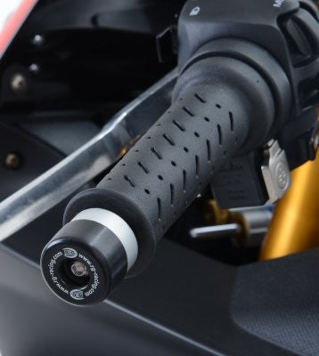 Bar End Sliders for the Aprilia RSV4 RR /RF '15- '24/RSV4 1100 '19- '24,Tuareg 660 '22-, Tuareg 660 Rally '25- , Honda CRF1100L ATAS '19-,Benelli TNT 125 '17- & Ducati Panigale V2 '20- '24 Secondary image