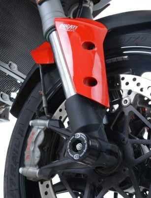 Fork Protectors (Large Bobbins) for various Ducati Models Secondary image