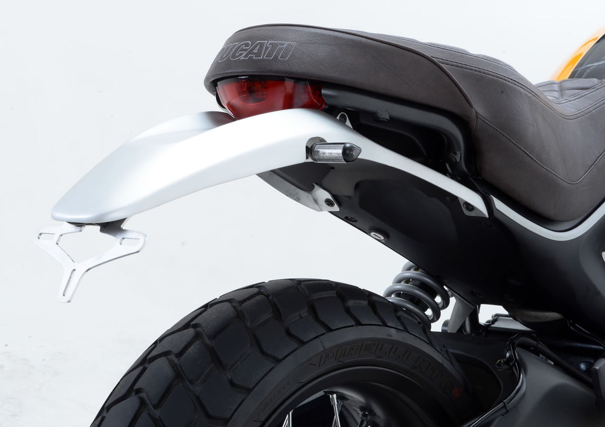 Tail Tidy for the Ducati Scrambler Classic '15- (Brushed Stainless Steel) Main image