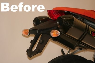 Tail Tidy for KTM 990 Super Duke (with R&G LED Micro Indicators included)