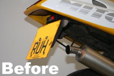 Tail Tidy for Cagica Mito 125
