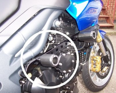 Crash Protectors - Classic Style for the Yamaha FZR400RR Secondary image