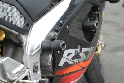 Crash Protectors - Classic Style for Aprilia RSV Mille / RSVR '98-'03 / Tuono rear engine mount Secondary image