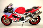 Crash Protectors - Classic Style for Aprilia RSVR/Factory '04/Tuono '06-'10  rear engine mount