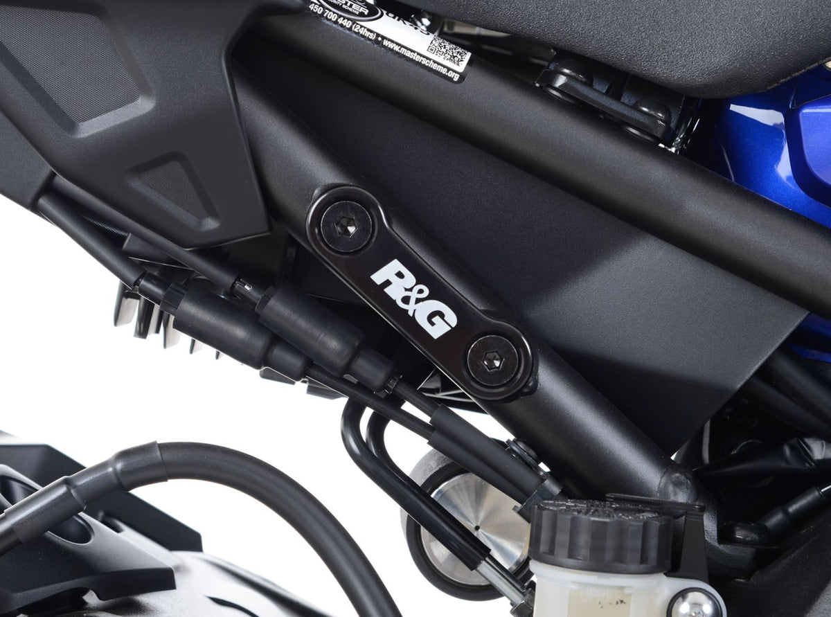 Rear Foot Rest Blanking Plates for Yamaha MT-10 '16- & SP '17-, XSR900 GP '24- Main image