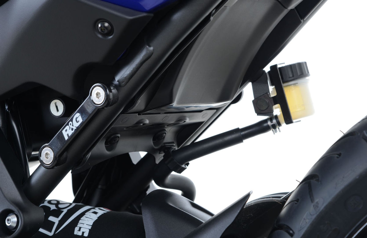Rear Foot Rest Blanking Plates for Yamaha Tracer 700 '16- (MT-07 Tracer FJ-07) Main image