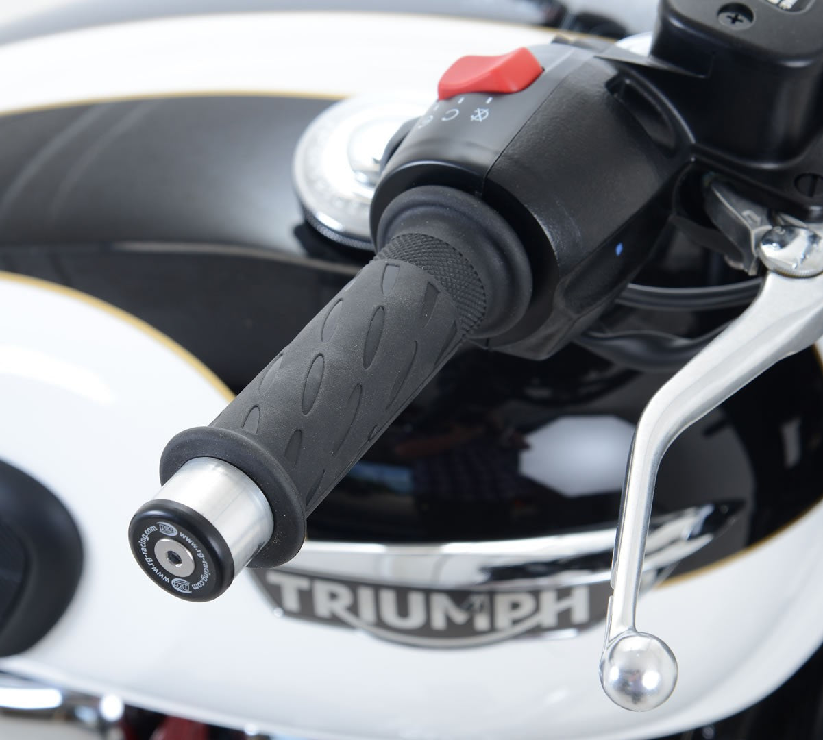 Bar End Sliders for the Triumph Bonneville T120 '16- and Triumph Bonneville Bobber '17-'20 Main image