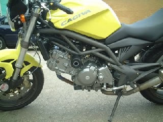 Crash Protectors - Classic Style for Cagiva Raptor 650 Secondary image