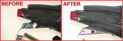 Tail Tidy for Aprilia RSV '01-'03 and Tuono -'05