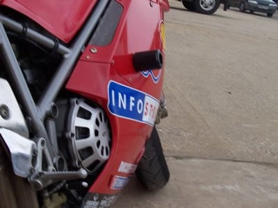 Crash Protectors - Classic Style for Ducati 748 and 996 2002 onwards