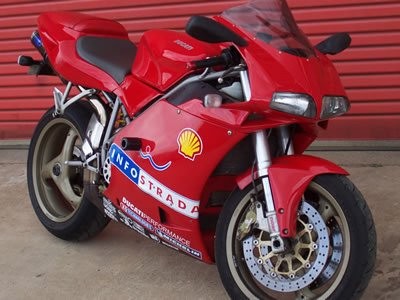 Crash Protectors - Classic Style for Ducati 748 and 996 2002 onwards