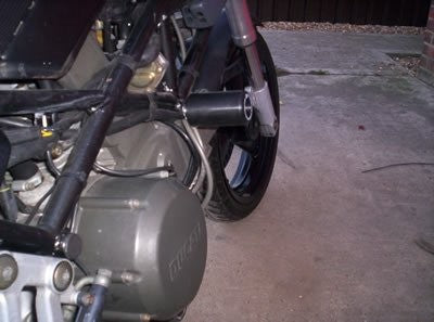 Crash Protectors - Classic Style for Ducati Monster '97- '00.