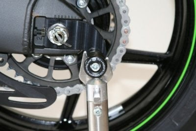 Cotton Reels (Offset) for Kawasaki ZX10-R '04-'10 Secondary image