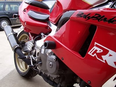 Crash Protectors - Classic Style for Honda CBR400 Gull Arm