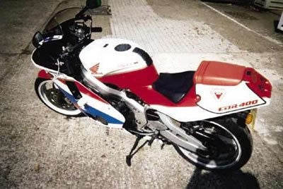 Crash Protectors - Classic Style for Honda CBR400 Tri Arm (NC239 frame)