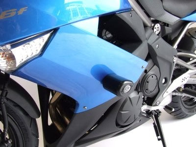 Crash Protectors - Aero Style for Kawasaki ER6-F (Ninja 650R) FAIRED. 2009 - 2011 Secondary image