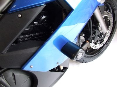 Crash Protectors - Aero Style for Kawasaki ER6-F (Ninja 650R) FAIRED. 2009 - 2011