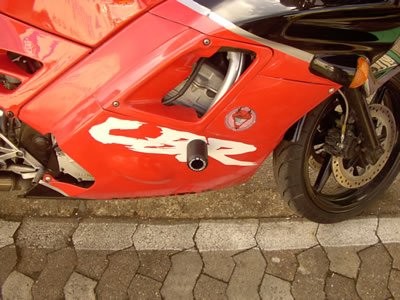 Crash Protectors - Classic Style for Honda CBR600 '91-'94 Main image