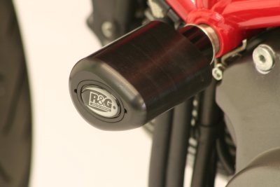 Crash Protectors - Aero Style for Ducati Streetfighter1098 '09-/ Hypermotard 796 / 1100 EVO