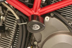 Crash Protectors - Aero Style for Ducati Streetfighter1098 '09-/ Hypermotard 796 / 1100 EVO