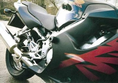 Crash Protectors - Classic Style for Honda CBR600F '99-'07 (aluminium frame) Main image